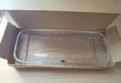未使用品 佐々木ガラス ガラス製 長皿 角皿 刺身 焼き物 東洋佐々木ガラスのサムネイル