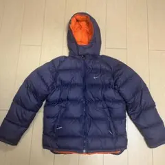 NIKE ACG ダウンジャケット L ブルー ドローコード付 肉厚 - メルカリ