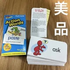 Action Words Flash Cards 英語学習