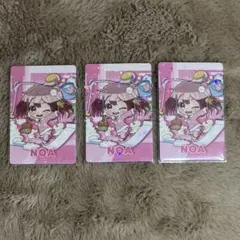 《美品》カラフルピーチ　5周年 展示会トレカ　のあさん 3枚セット