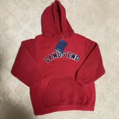 新品　ランズエンド　フリースパーカー