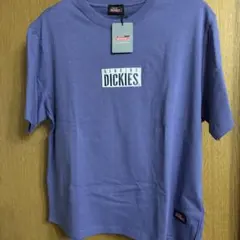 Dickies 半袖Tシャツ パープル 刺繍ロゴ 新品 タグ付きのサムネイル