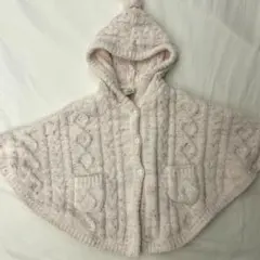 ジェラートピケ（gelato pique）のベビーポンチョ