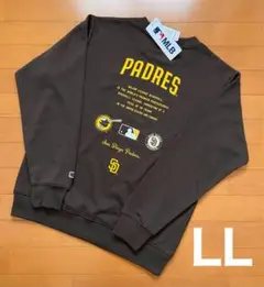新品　MLB　パドレス　メンズ　トレーナー　スウェット　LL