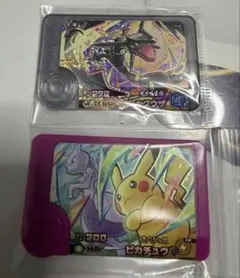 ポケモンフレンダ3弾　ピカチュウ　黒いレックウザ　ワンダー限定①