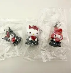 サンリオ　はーとのこあくま　クロミ　マイメロ キティ3個セット