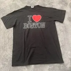 I ❤️ BOSTON Tシャツ 黒 DELTA PRO WEIGHT