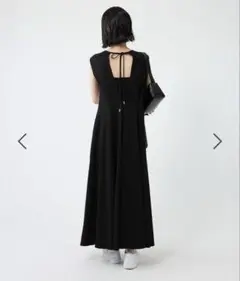 【美品】BABYLONE ノースリーブフレアワンピース