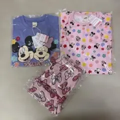 Disney ミッキー ミニー Tシャツ 3点セット 110cmのサムネイル