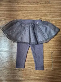 【新品】petit mainレギンスつきチュールスカート