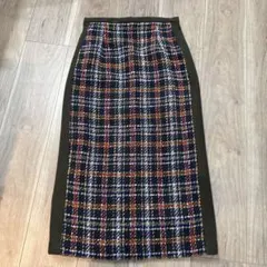DRESSLAVE チェック柄 タイトスカート 36