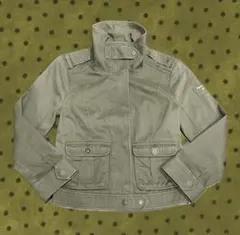 Abercrombie & Fitch グリーン ミリタリージャケット S