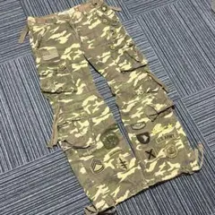 00s Premium Tell Surplus Camo Cargo Y2K