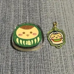 ちいかわ もぐもぐ本舗川越 アクリルスタンド チャーム くりまんじゅう