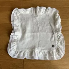 ヴァクトー　リネンフリルハンカチ　ミルクのサムネイル