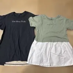 ワンピース2枚セット 110cm
