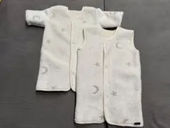 【新品】 PUPPAPUPO スリーパー フランネル 袖あり 袖なし Sサイズ