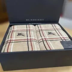 新品BURBERRY タオルケット 140x190cm２枚セット