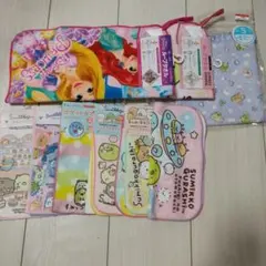 【新品未使用】ディズニープリンセス & すみっコぐらし タオルセット