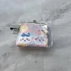 ちいかわ 畳刺繍がま口ミニポーチ（ちいかわ＆ハチワレ）