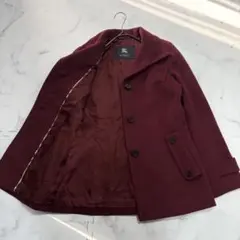 BURBERRY LONDON バーバリーロンドン アンゴラウールコート 美品 BURBERRY LONDON バーバリーロンドン 黒 バーバリー ウール