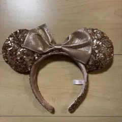 ミッキー耳カチューシャ ローズゴールド