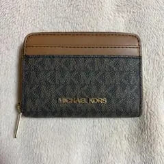 MICHAEL KORS コインカードケース ブラウン