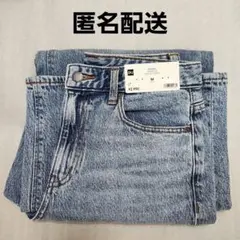 GU　WOMEN　ミドルライズ　ワイドジーンズ　Mサイズ　新品タグ付きのサムネイル