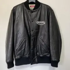 テンダーロイン　ハイドアンドシーク　スタジャン HIDE AND SEEK - ×TENDERLOIN VERSITY JKT (BLACK