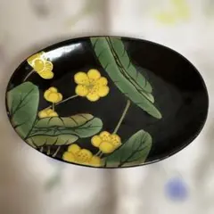 陶あん 伝統工芸色絵付け☆一点物☆小判皿 - メルカリ