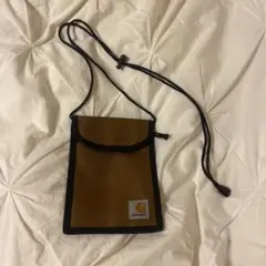 Carhartt ブラウン ショルダーバッグ
