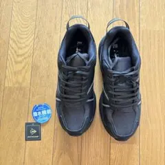 DUNLOP スニーカー 撥水機能 ブラック 25.5cm
