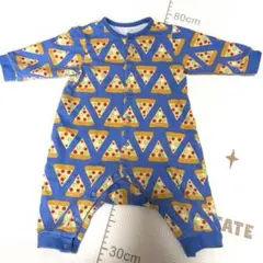 【ブリーズ】ロンパース　70cm ピザ柄