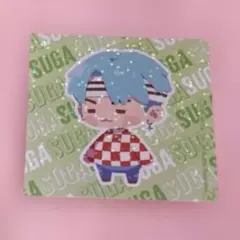 スシロー × BTS Island インザソム コラボステッカー SUGA