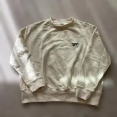 Reebok クルーネック スウェット アイボリー Lサイズ