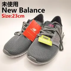未使用 ニューバランス W730 ウォーキングシューズ 23cm グレー×ピンク
