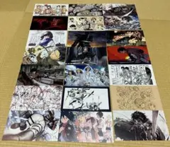 進撃の巨人　DVD 特典　ポストカード　イラストカード　21枚セット