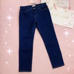 ☆リズリサ LIZLISA☆編み上げリボン☆スキニーデニムパンツ☆新品