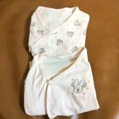 ミニー ベビー肌着 2枚セット