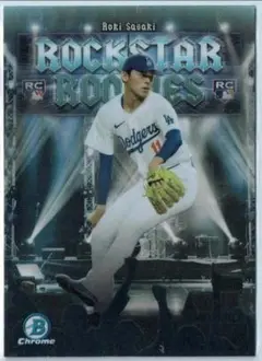 ☀️佐々木朗希 2025 topps BOWMAN CHROME LAドジャース