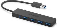 Anker USB3.0 ウルトラスリム 4ポートハブ USB3.0高速ハブ