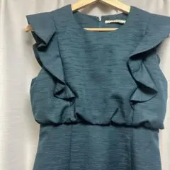 CORTEWORKS オケージョンワンピース ダークグリーン size36
