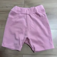 ベビー パンツ 5分丈 ピンク 80cm