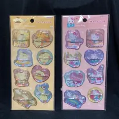 【正規品】サンリオ　ウォーターシール(ポムポムプリン、ハローキティ)セット売り