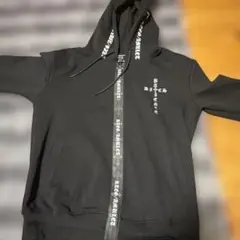 アダムスジャグラーRTEG ブラック ジップアップパーカー M