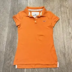 HOLLISTER 半袖 ポロシャツ オレンジのサムネイル
