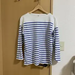 UNIQLO 長袖 ロンT ボーダーカットソー Mサイズ