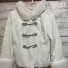 セシルマクビー エコファービット付きショートコート