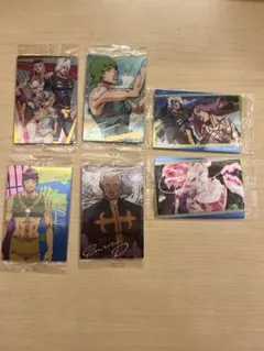 ジョジョの奇妙な冒険 ストーンオーシャン ウエハースカード 6枚セット