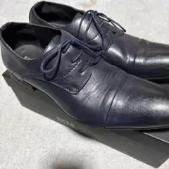 MM ONE ネイビー ドレスシューズ